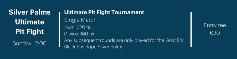 Calling Antwerp Silver Palms Ultimate Pit Fight Sun 1200