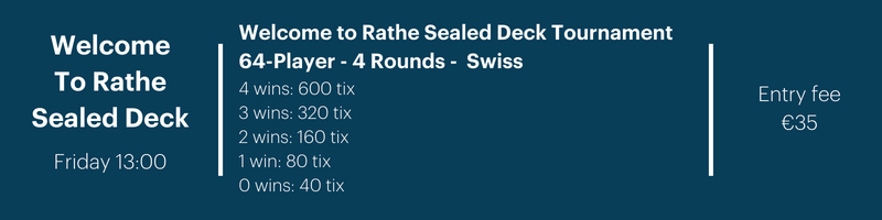 Calling Antwerp Welcome To Rathe Sealed Deck Tournament