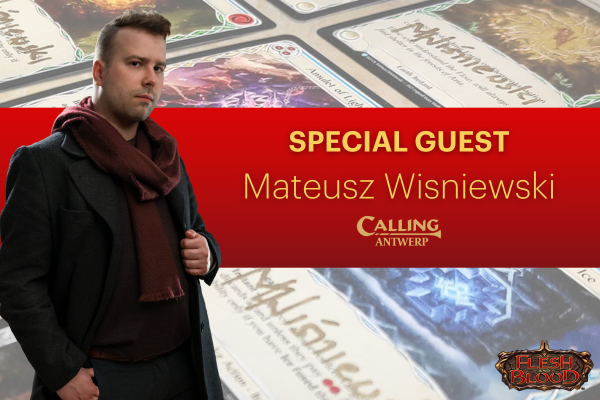 Special guest mateusz wisniewski